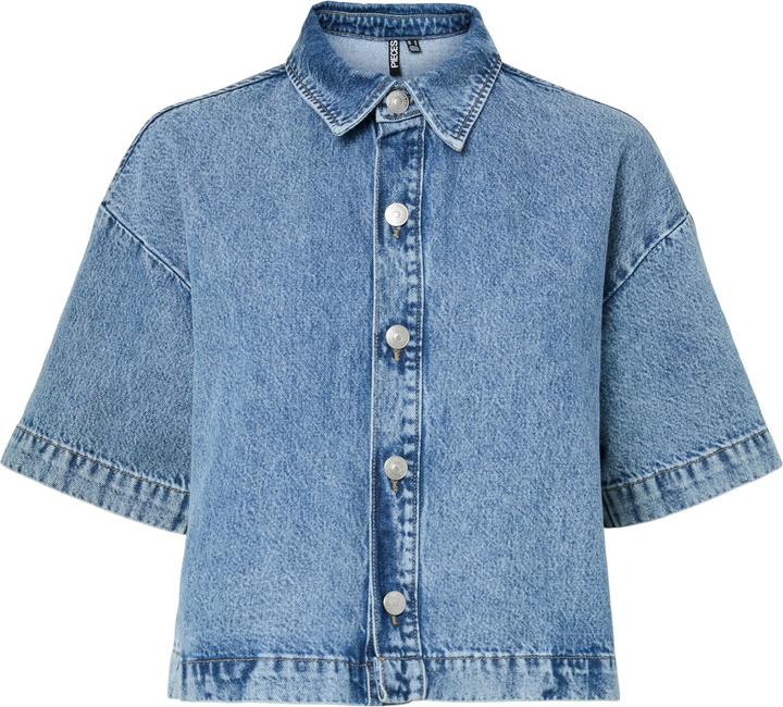 Immagine prodotto Pieces Pcsky Ss A-Shape Denim Top Noos Bc (S)