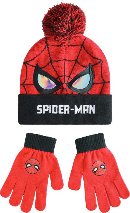 Image du produit Spiderman - Ensemble bonnet et gants - Garçon (Taille unique)