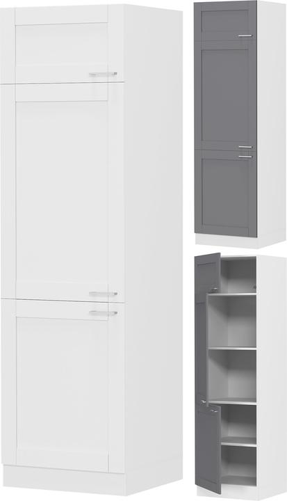 Produktbild VCM Küchenschrank B. 60 cm Hochschrank Colura (60 x 57 x 207 cm)