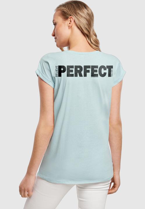 Produktbild Merchcode Ladies Believe Front Extended Shoulder Tee - 112631 (M)