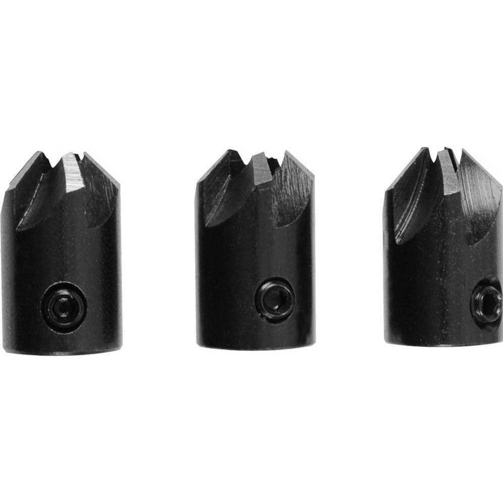 kwb, Bohrereinsatz, Aufstecksenkersatz 3-Teilig (12 mm)