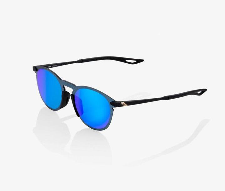 Actual product image 100% Brille Legere Round Soft Tact (Black, Blue)