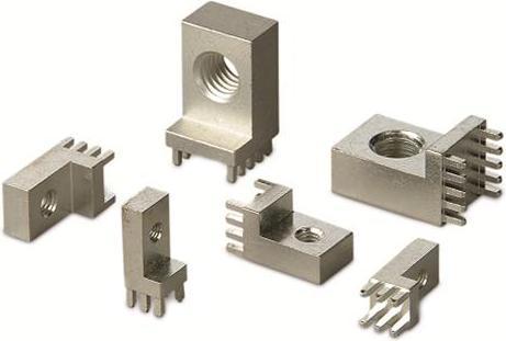 Actual product image Würth REDCUBE Stromversorgungselement, 240A, Presspassung, Rechts abgewinkelt