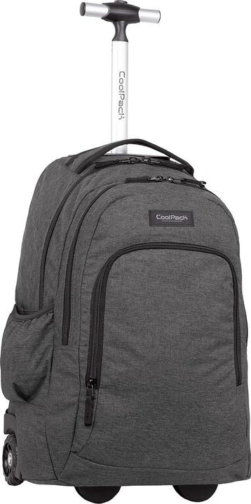Actual product image Coolpack Summit School Backpack with Multiple Compartments, Adjustable Strains, and Telescoping Handle