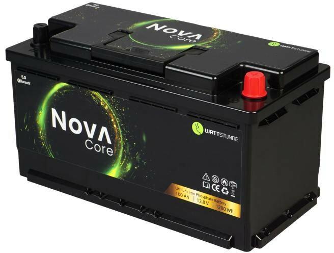 Wattstunde Batterie NOVA Core 100 Ah LiFePO4 (12.80 V, 100 Ah)