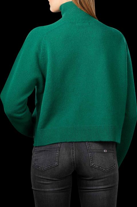 Immagine prodotto Drykorn Stand-Up Collar Lyzima Pullover Wool Green (L)