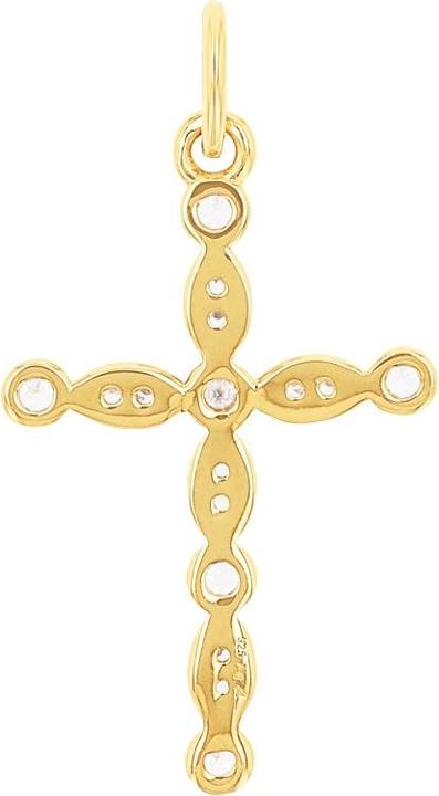 Immagine prodotto Amor Ciondolo Cupido da donna, argento 925, zirconi sintetici. | Croce (Argento 925)