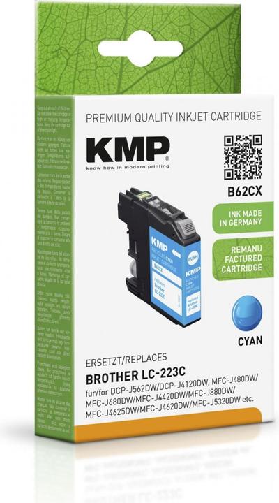 Image du produit KMP Tinte remplacé LC223C (C)