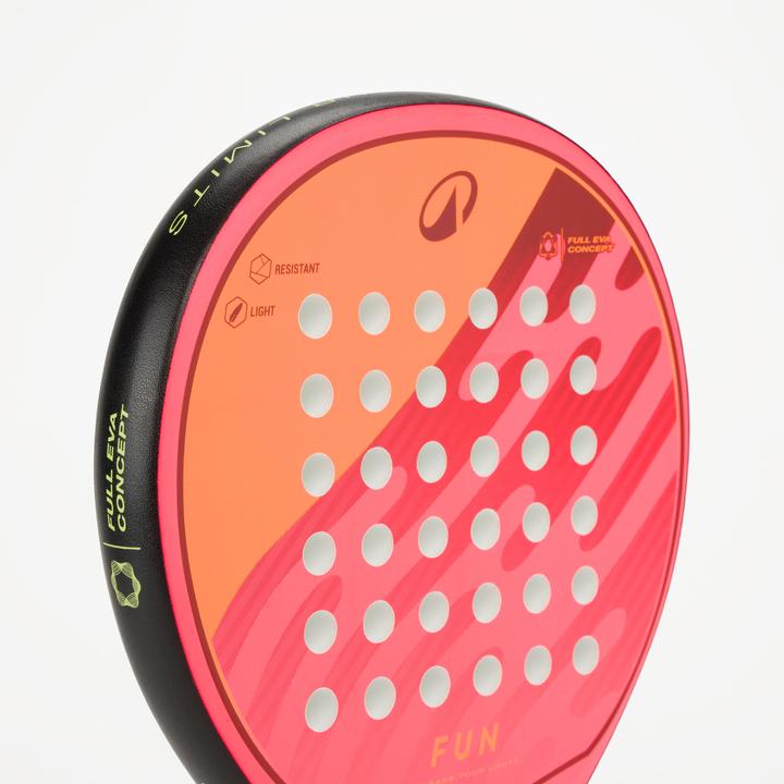 Actual product image Kuikma Padelschläger Kinder 5 bis 8 Jahre - PR Fun rosa/orange