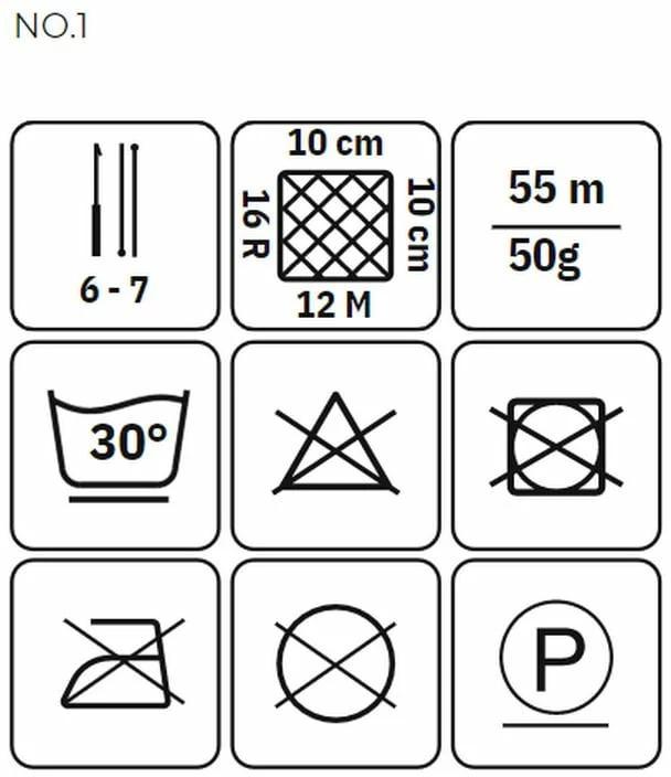 Produktbild Myboshi Wolle Nr. 1 (55 m)
