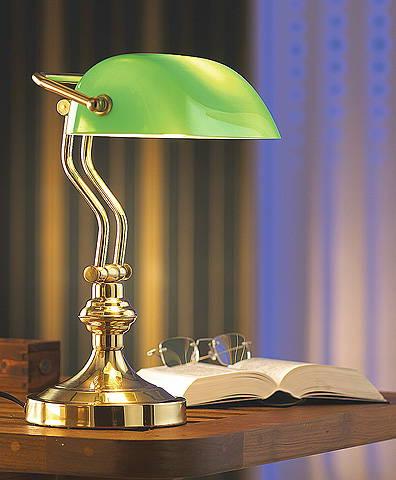 Produktbild Compass Bankers Lamp Messing