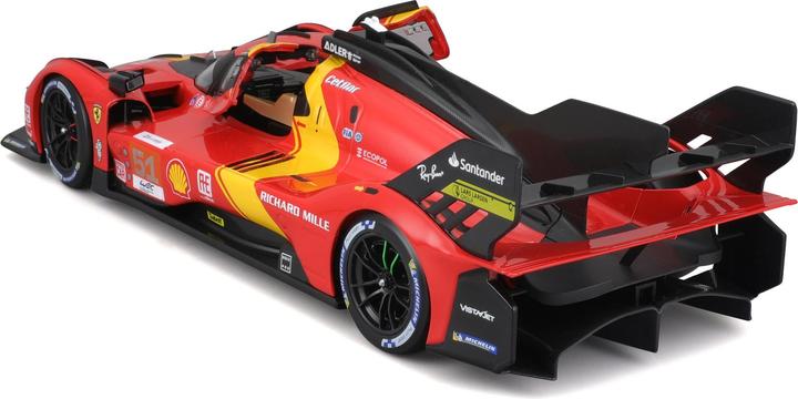 Actual product image Bburago Ferrari 499P Le Mans Champion 2023