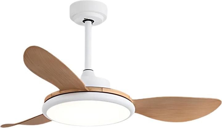 Hermex Ventilator mit LED-Beleuchtung Deckenventilator Deckengebläse (20 dB)