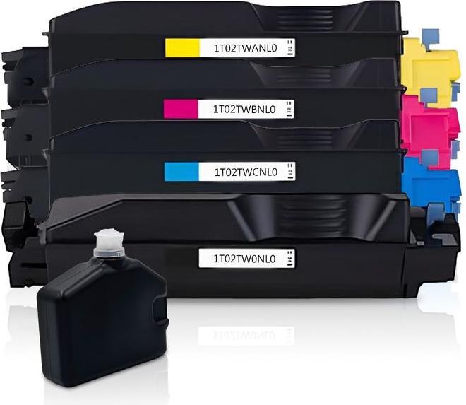 Actual product image Hermex Compatible toner for Kyocera ECOSYS M6635cidn (M, C, Y, FC)