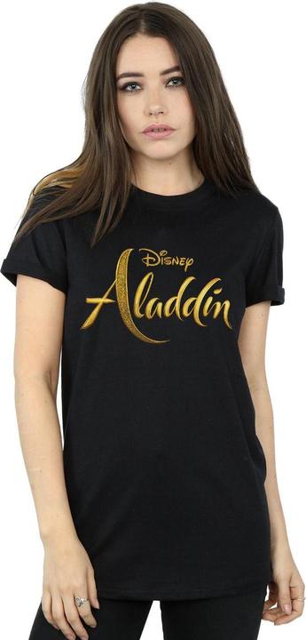 Immagine prodotto Disney Aladdin Movie Logo Maglietta Ampia Donna (4XL)