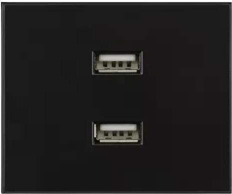 Actual product image Shelly USB charger for Wall Display Stand Black