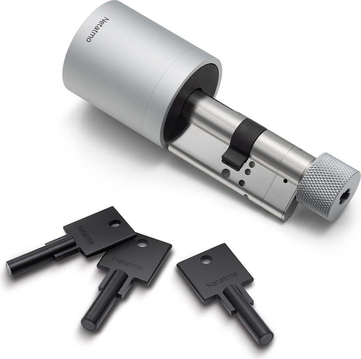 Netatmo Intelligentes Türschloss & 3 Schlüssel (Smartphone)