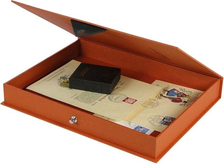 Produktbild Safe Leonardo Aufbewahrungskassette Rot, gross (24.50 cm)