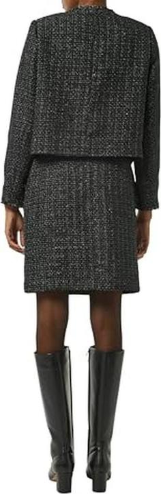 Produktbild Comma Rock Kurzer Bouclé-Rock mit Glitzergarn (40)