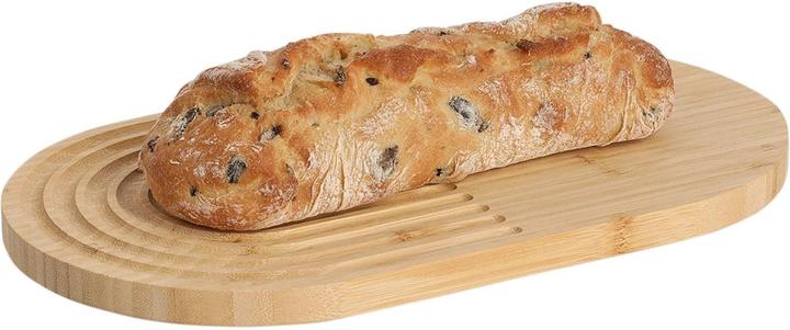 Actual product image Zeller Present Topfuntersetzer Bambus 35x20x1.5 cm (1x, Pan coaster)