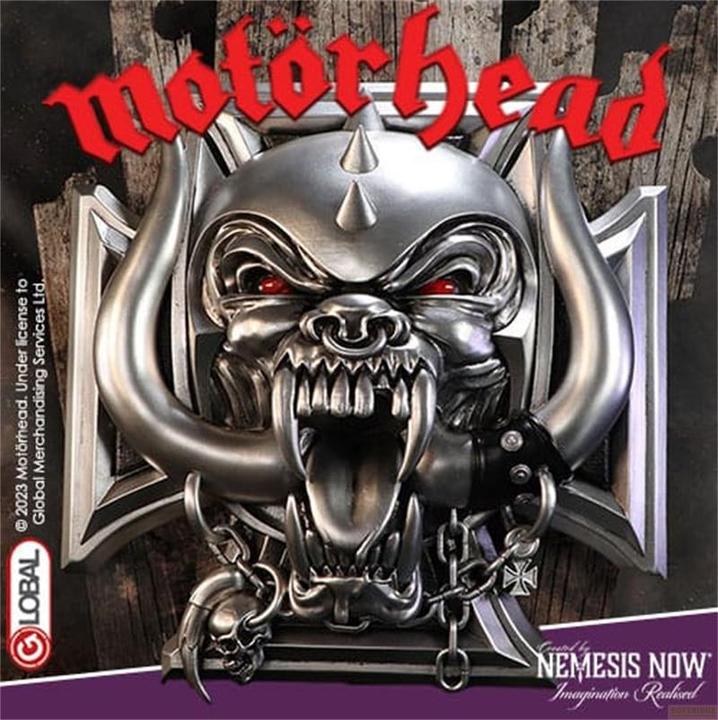 Actual product image Nemesis Now Motorhead Plaque Warpig 30 cm