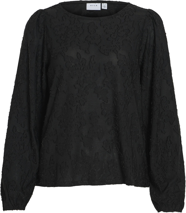 Actual product image Vila Round neck top with long sleeves (M)
