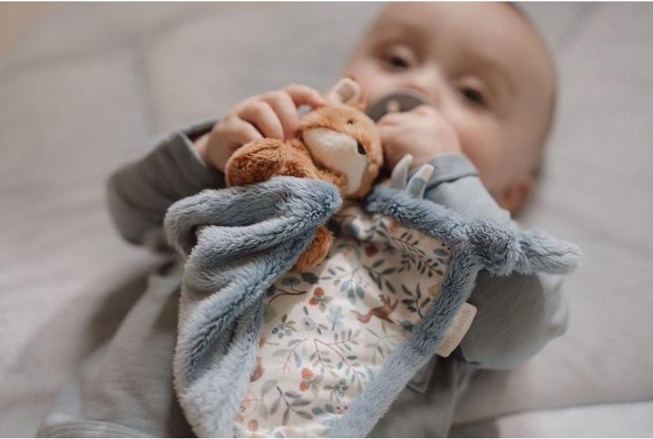 Actual product image Little Dutch Cuddle cloth fox Forest Friends GRS colourful