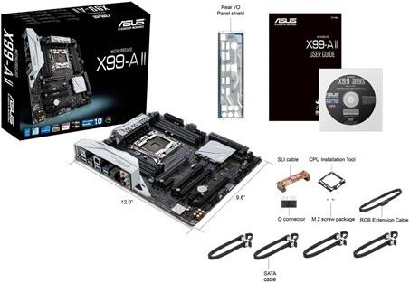 Produktbild ASUS X99-A Ii (LGA 2011-v3, Intel X99, ATX)