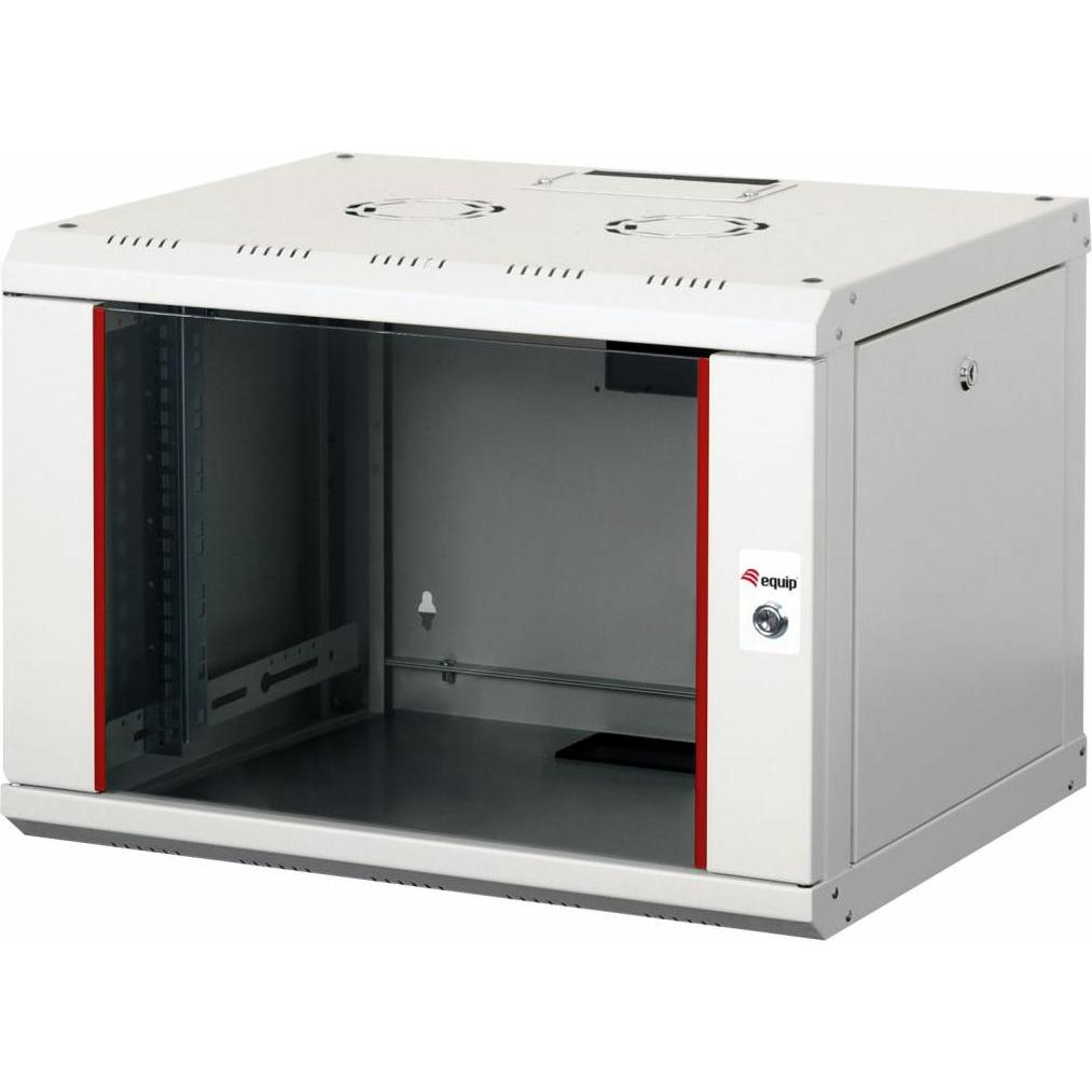 equip Serverschrank (10.86 HE, 19 Zoll Rack), Serverschrank, Grau