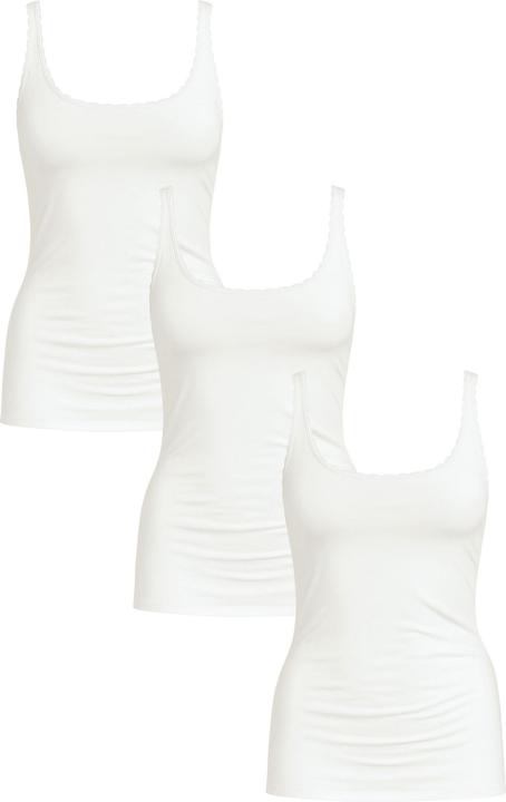 Image du produit Maxte COTTON LACE Tanktop Frauen 3er Pack (S)