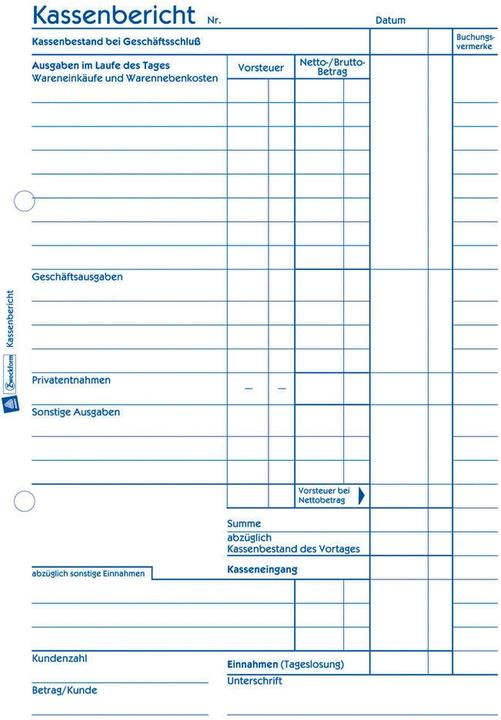 Nutritional values and ingredients Avery Cash report 305 (50x)