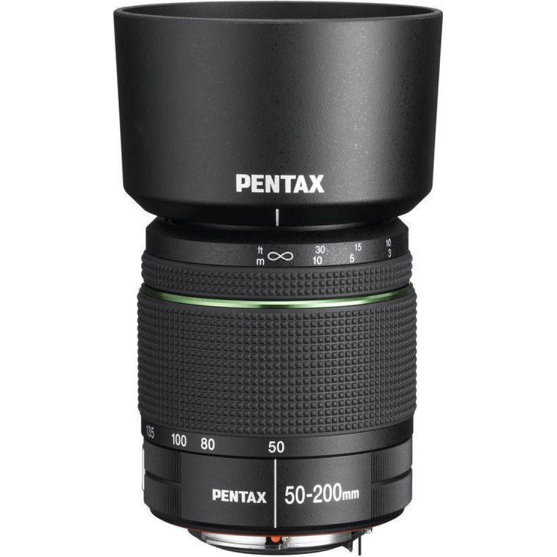 Thumbnail - Pentax smc-DA 50 - 200 mm, f/4-5.6 ED (Pentax K, APS-C / DX), Objektiv, Schwarz