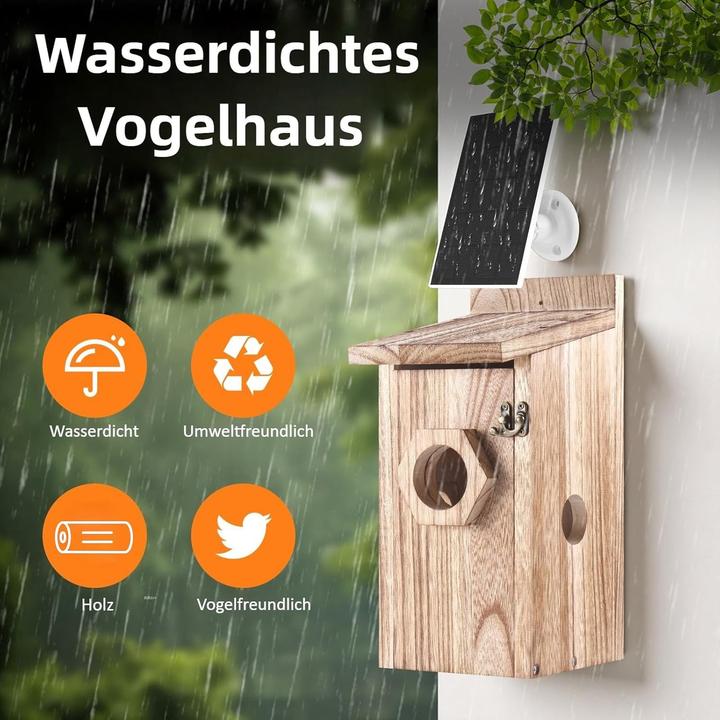 Immagine prodotto BrooBirder Vogelhaus mit Kamera & Solarbetrieb