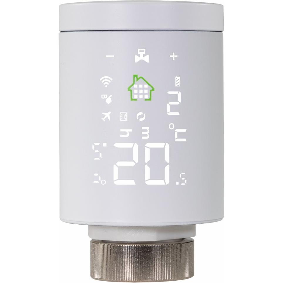 Evolveo Ptero EVORVM30 thermostatic radiator valve Suitable for indoor use, Thermostat, Weiss