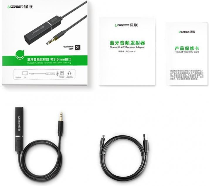 Produktbild Ugreen Bluetooth 5.0 Audio Transmitter (Sender & Empfänger)