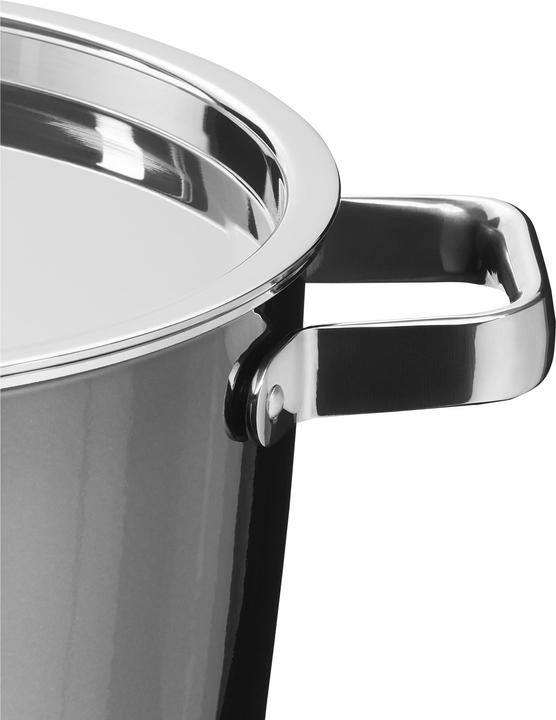 Produktbild WMF Fleischtopf schwarz (24 cm, Kochtopf, Stahl)