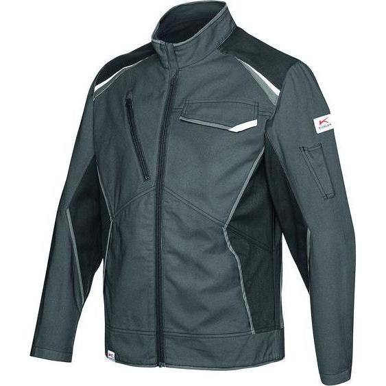 Kübler, Arbeitsjacke, Jacke ICONIQ cotton anthrazit/schwarz Form 1140 Grösse XXL (XXL)