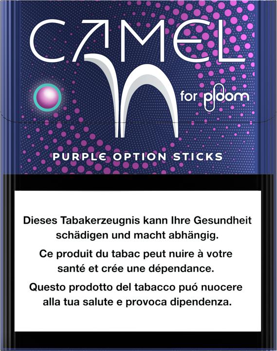 Actual product image Ploom Camel Purple (Passion fruit)