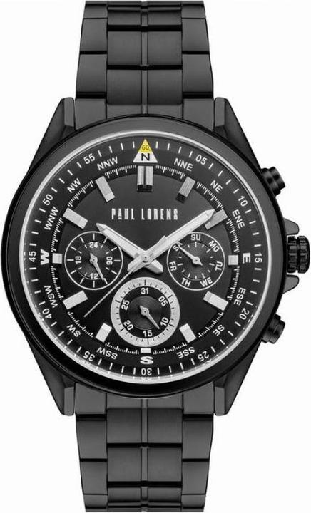 Paul Lorens Zegarek Zegarek męski - KODARI - PL20009B-1A5 (Chronographe, Montre analogique, 45 mm)
