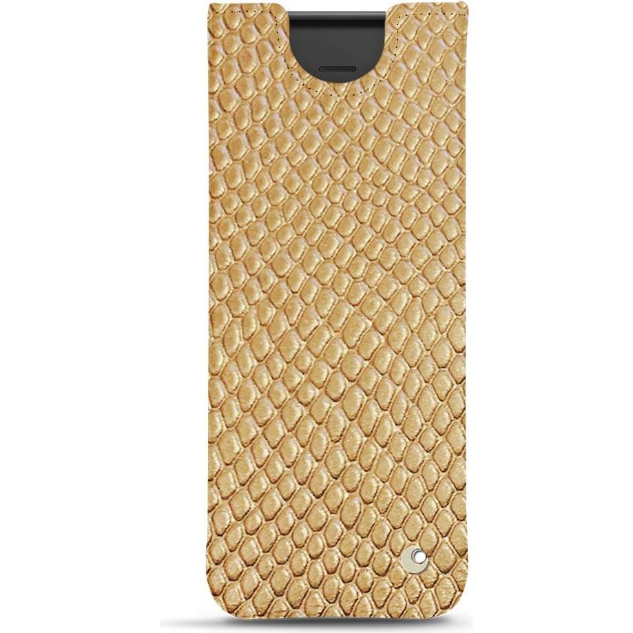 Noreve Lederschutzhülle (Samsung Galaxy Fold), Smartphone Hülle, Beige