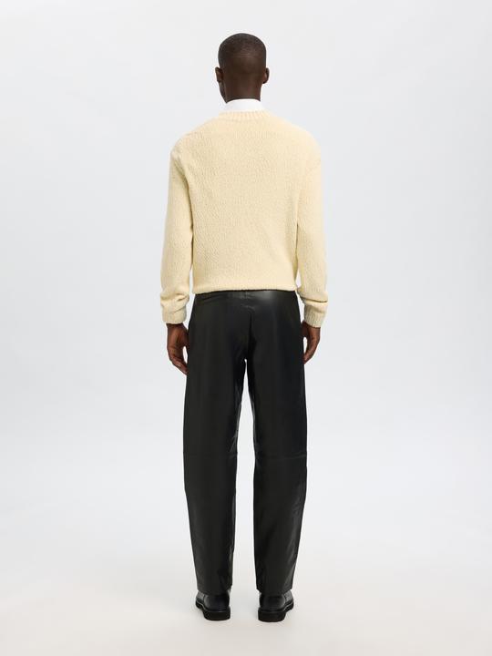 Produktbild Selected Straight Fit Lederhose (M)