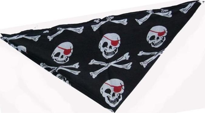 Immagine prodotto Bestsaller Sciarpa del pirata nero/bianco/rosso