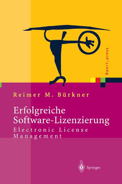 Produktbild Erfolgreiche Software-Lizenzierung (Deutsch, Reimer M. Bürkner, 2012)