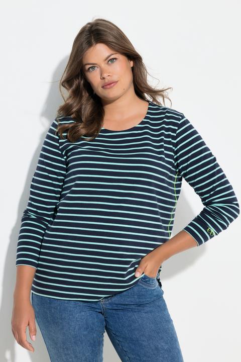 Produktbild Laurasøn Ringelshirt, Langarm, Rundhalsausschnitt (48)
