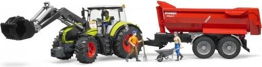 Actual product image Bruder Claas Axion 950 with front loader