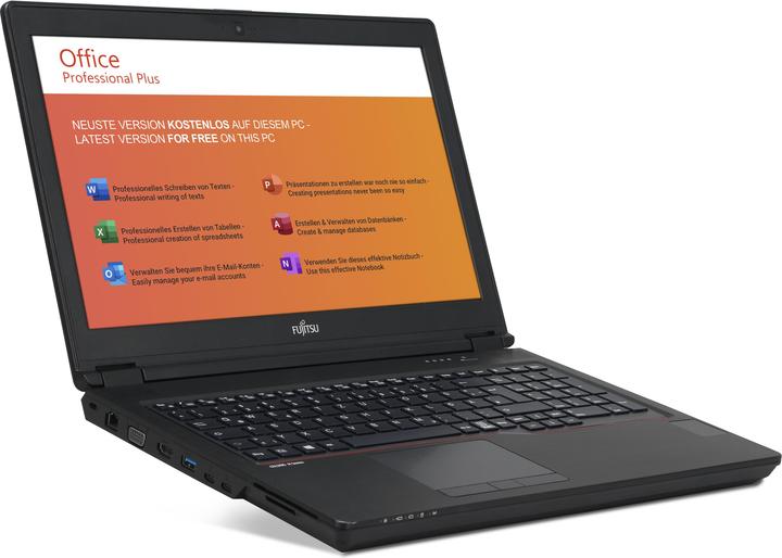 Fujitsu Celsius H780 CAD Workstation (32 GB, 15.60", 512 GB, DE, A / Wie neu)