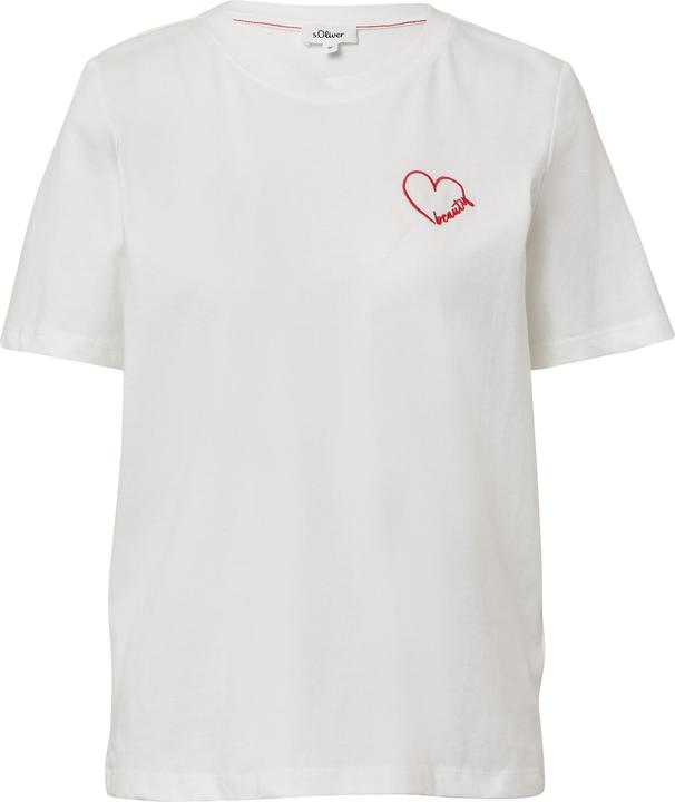 Produktbild S.Oliver T-Shirt Jerseyshirt aus Baumwolle mit Stickerei (34)