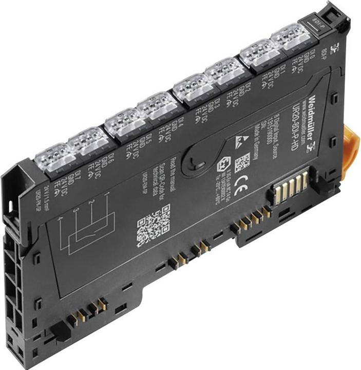 Weidmüller Module E/S numérique 24V DC 8Eing 20,4- 1315190000