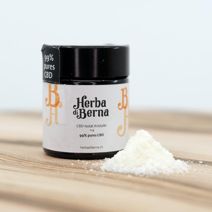 Produktbild Herba di Berna CBD-Isolat Kristalle (3 g)