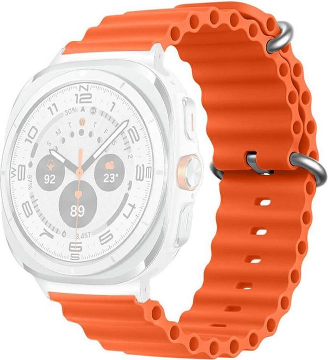 Productafbeelding Cover-Discount Galaxy Watch Ultra (47mm) - Siliconen vervangend sportbandje (Silicone)